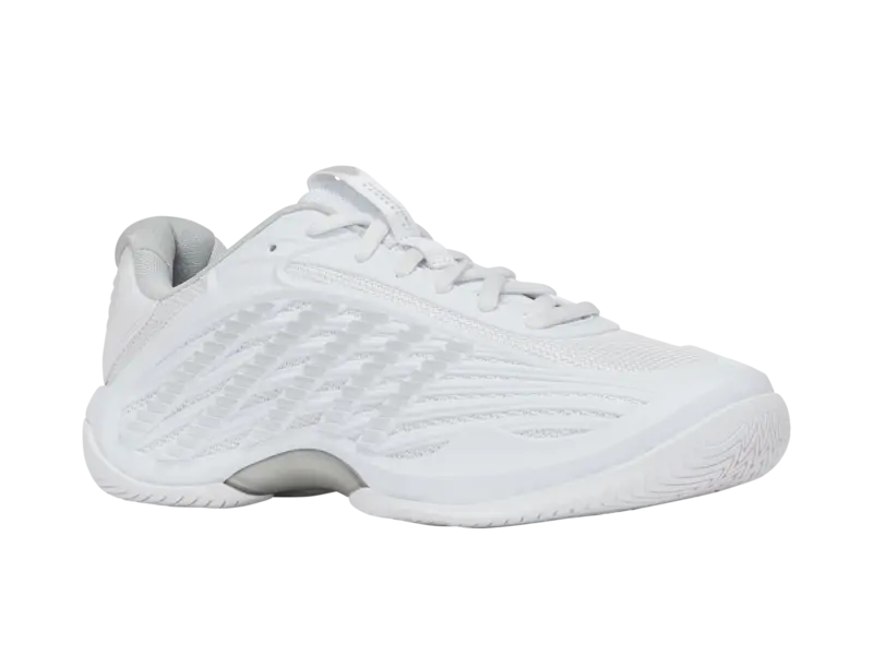 KSwiss Women's Tennis Shoes Hypercourt Express 3 - All Court - White/Dawn Blue/Silver
