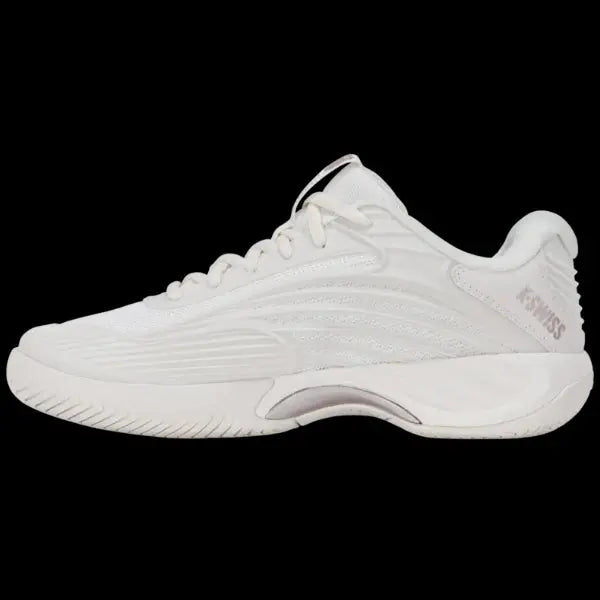 KSwiss Women's Tennis Shoes Hypercourt Express 3 - All Court - Blanc de Blanc/Rose Gold