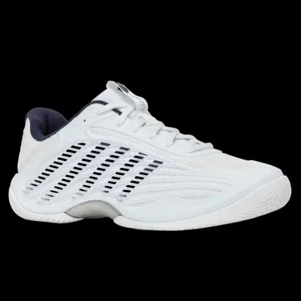 KSwiss Men's Tennis Shoes Hypercourt Express 3 - All Court Wide - White/Peacoat/Silver