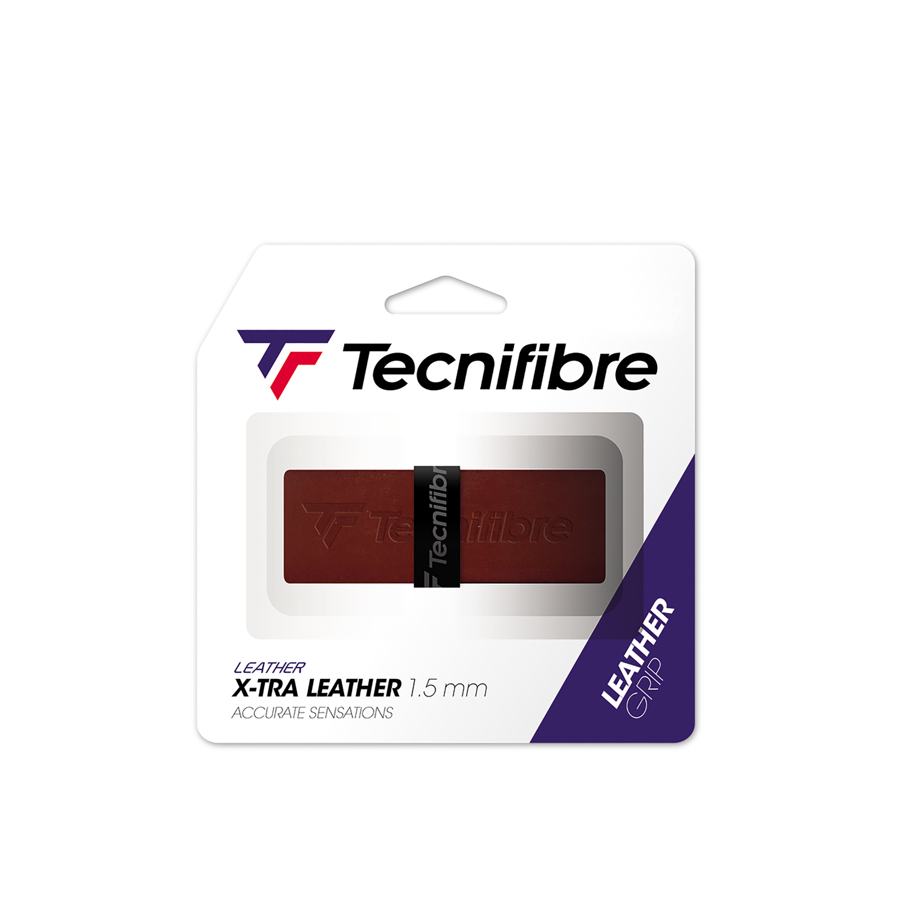Tecnifibre Replacement Grip Leather Grip - 1.5Mm - Natural