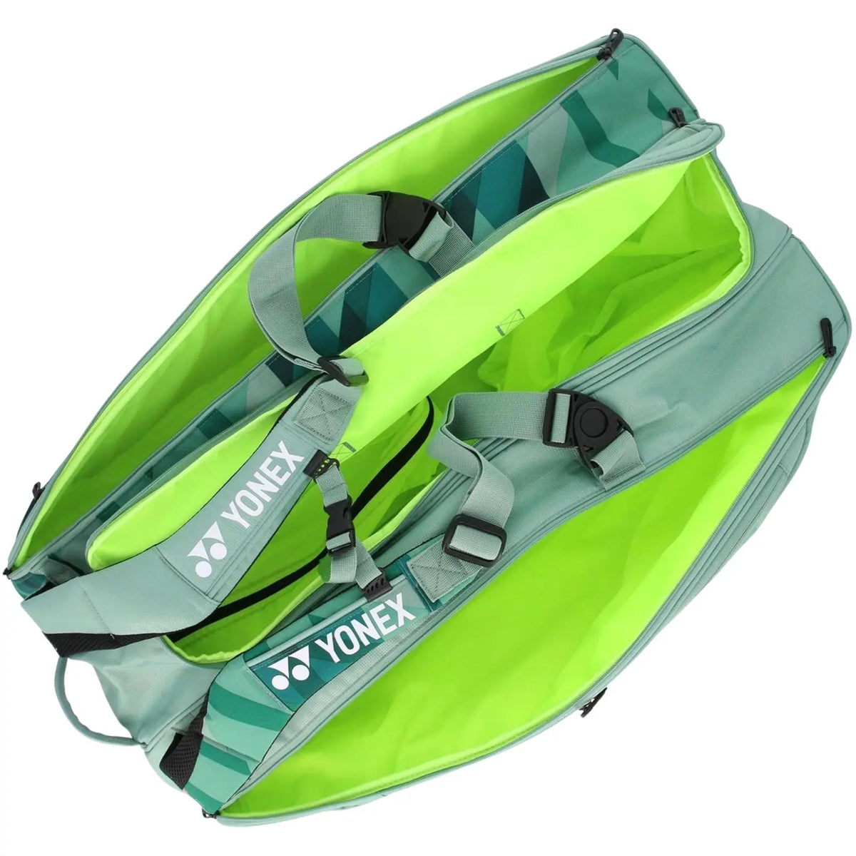 Yonex Pro Tennis Racquet Bag 12 Racquets-Olive Green