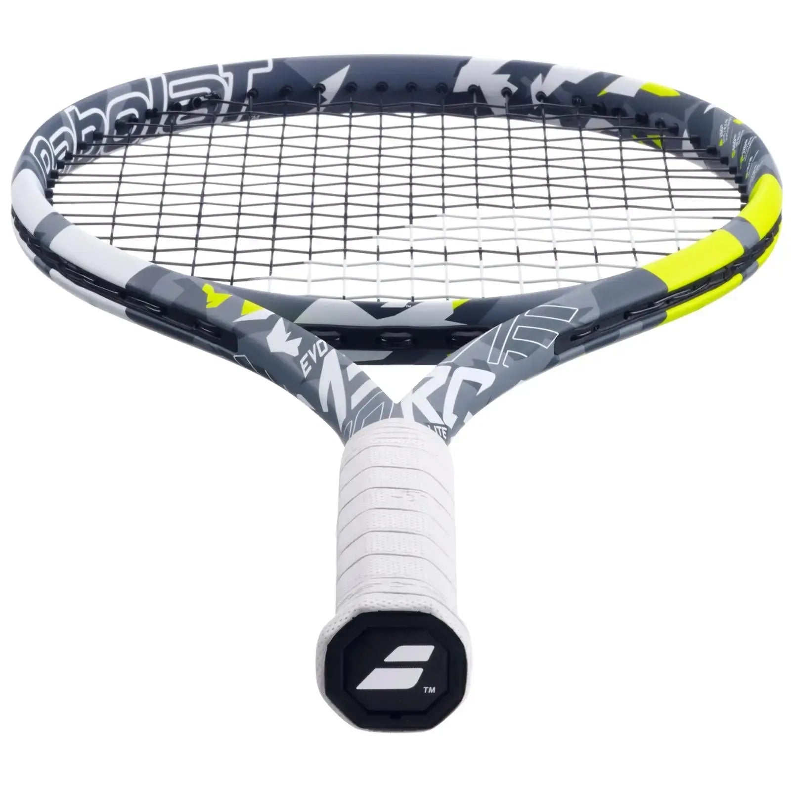 Babolat Evo Aero Lite Tennis Racquet (Grey/Yellow)