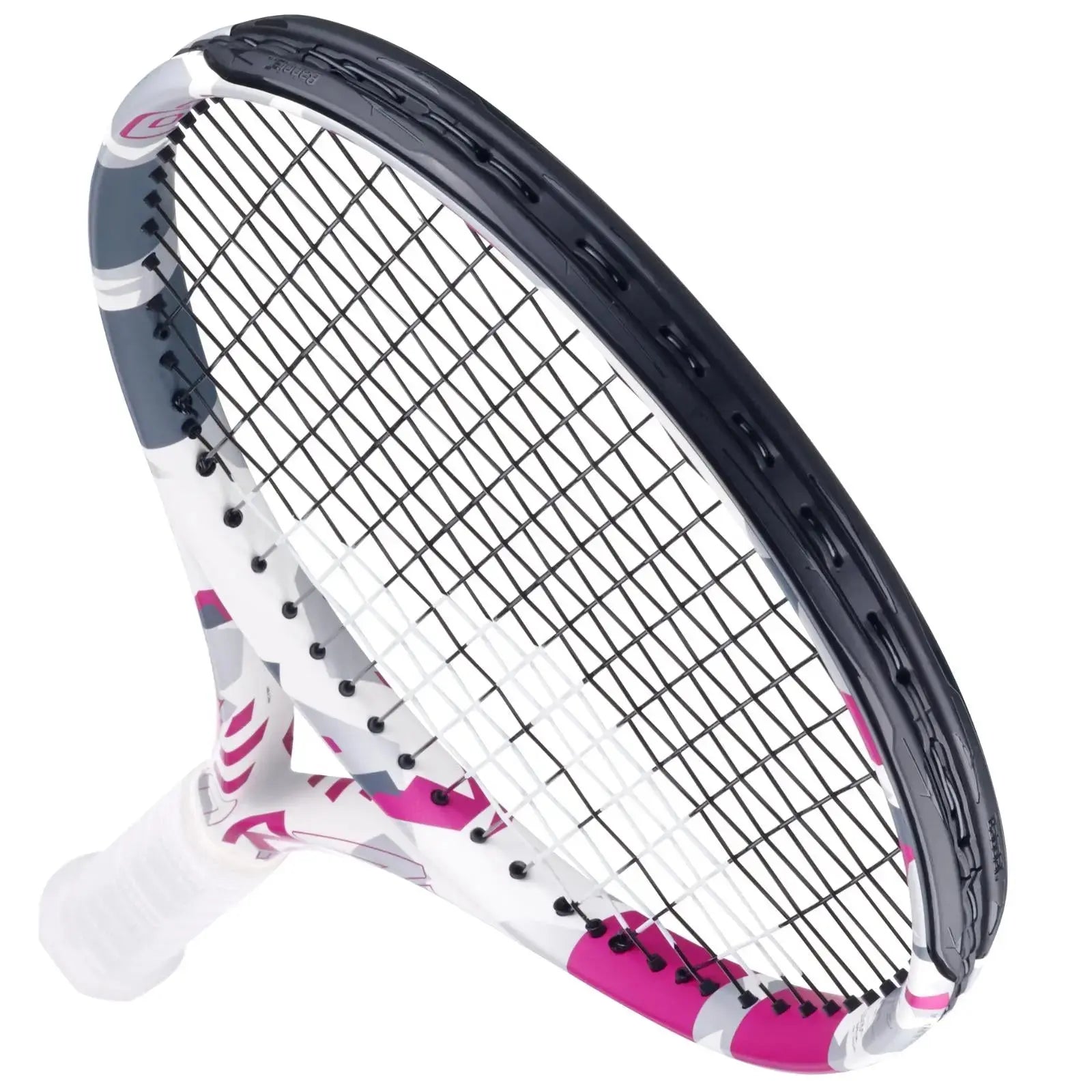 Babolat Evo Aero Lite Tennis Racquet (White/Pink)