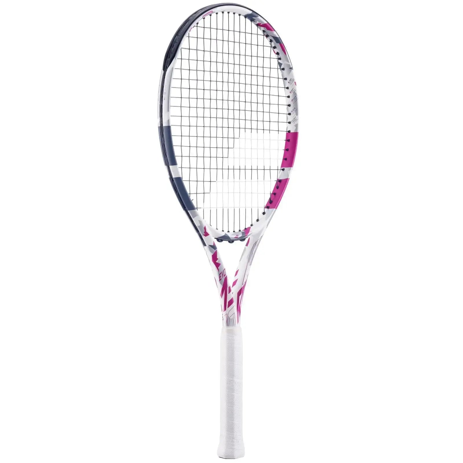Babolat Evo Aero Lite Tennis Racquet (White/Pink)