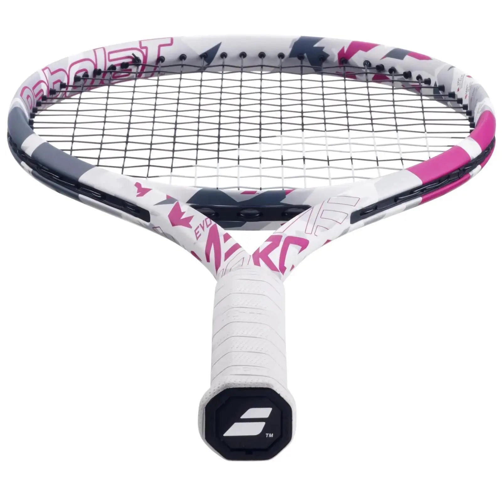 Babolat Evo Aero Tennis Racquet (White/Pink)