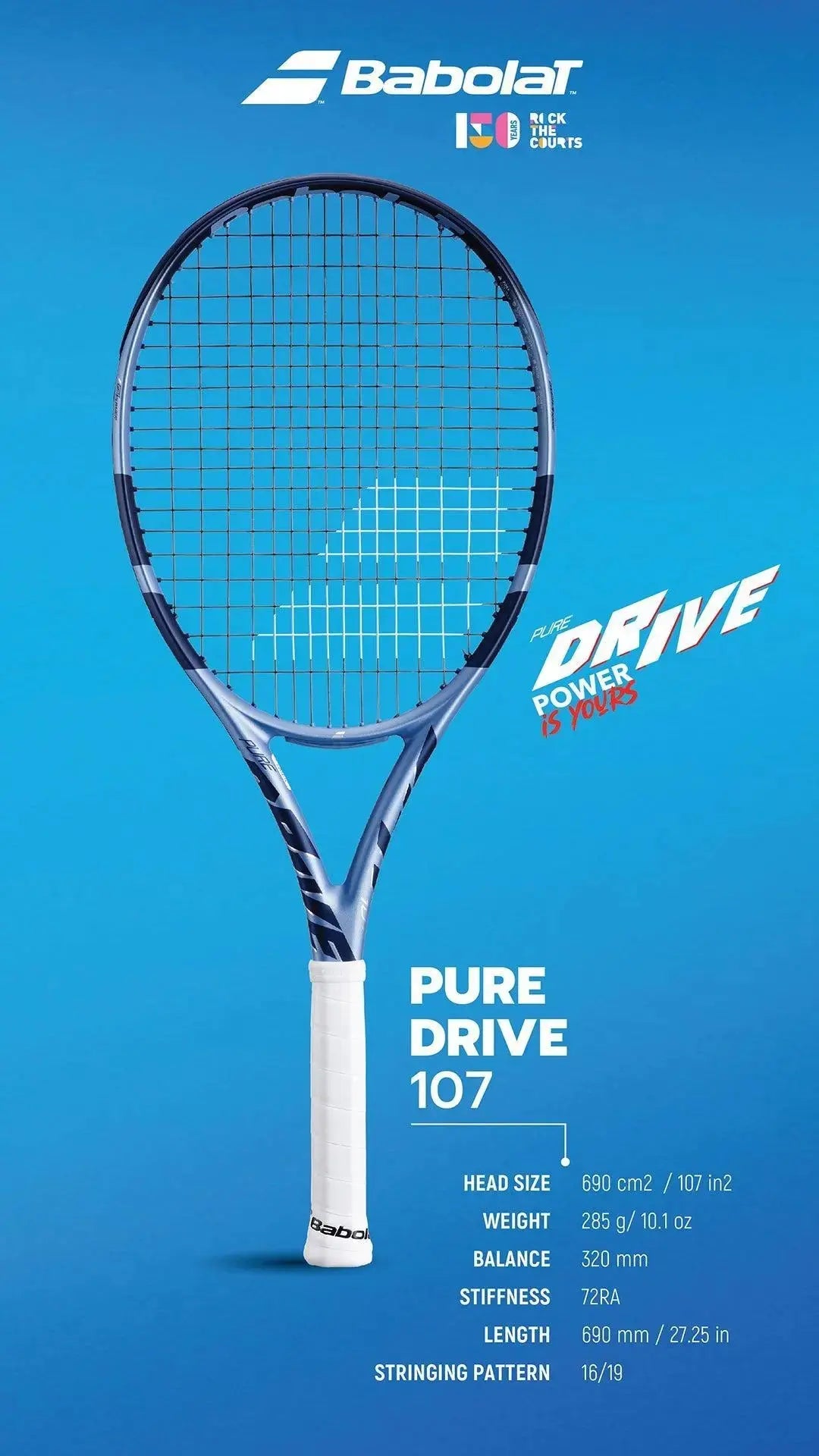 Babolat Pure Drive 107 Tennis Racquet