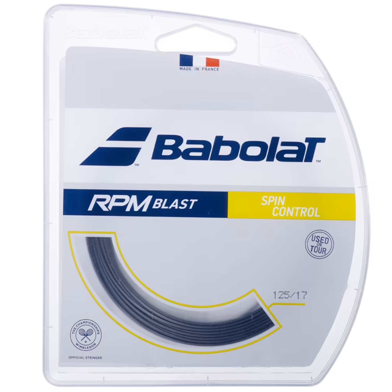 Babolat Tennis String RPM Blast 12M - 1.25 (17) - Black
