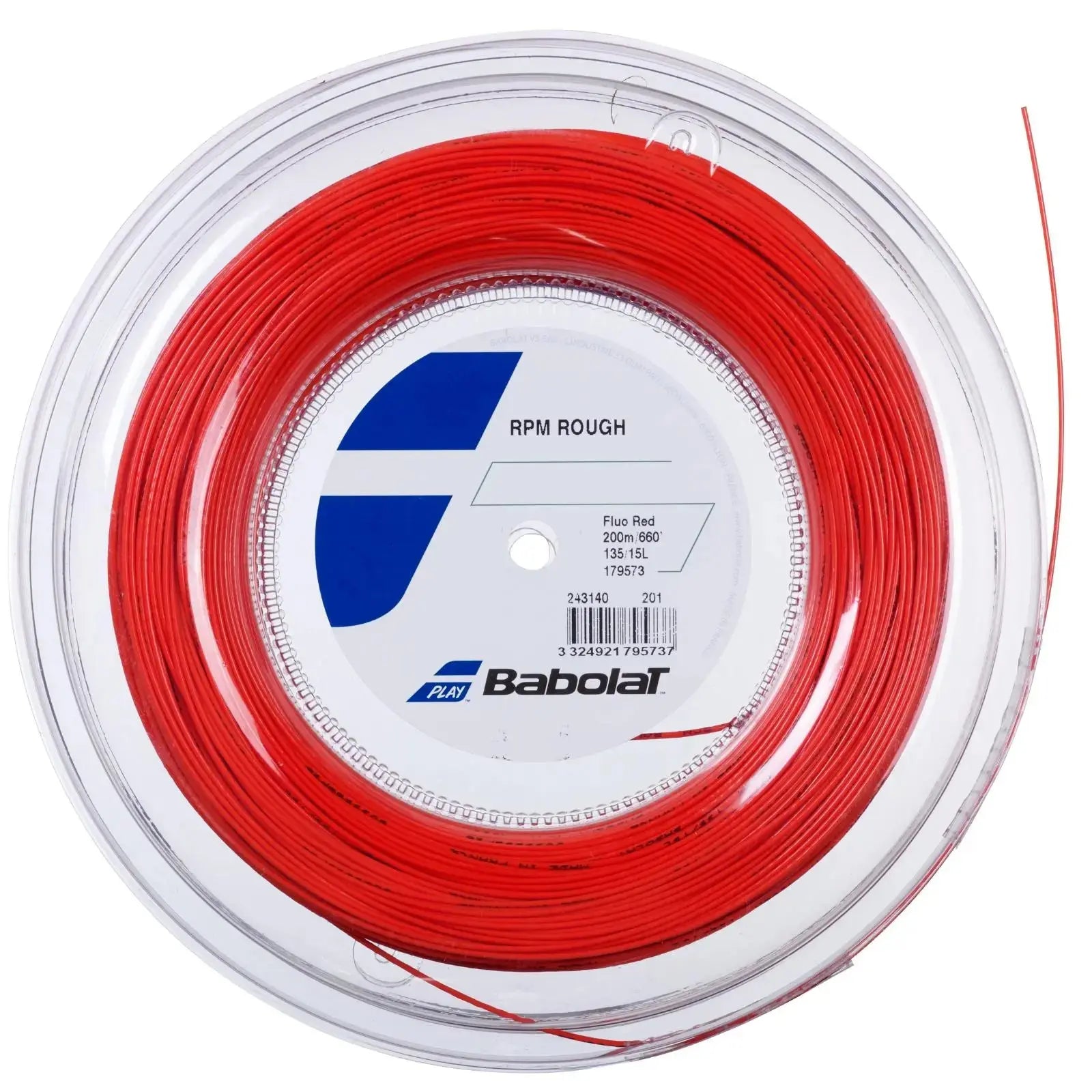 Babolat Tennis String RPM Rough 200M - 1.25 (17) - Red