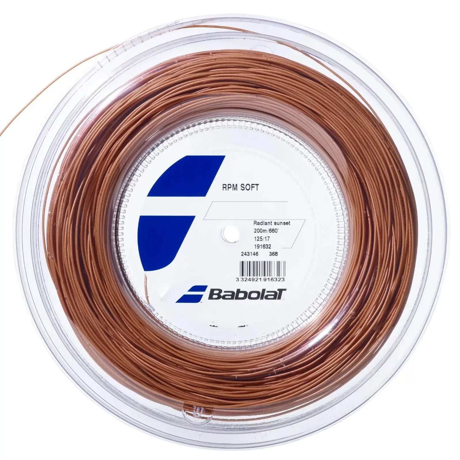 Babolat Tennis String RPM Soft 200M - 1.25 (17) - Bronze