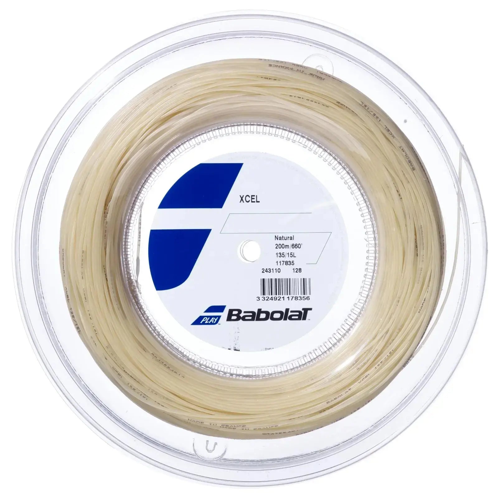 Babolat Tennis String XCEL 200M - 1.25 (17) - Natural