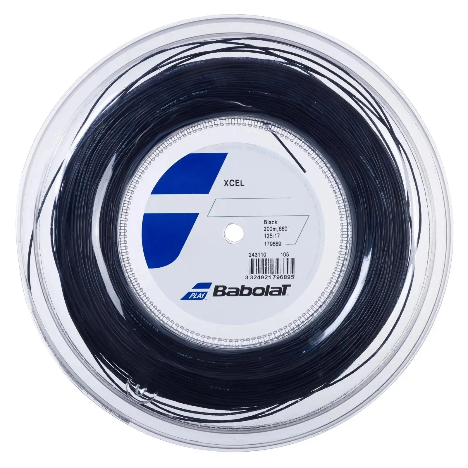 Babolat Tennis String XCEL 200M - 1.30 (16) - Black