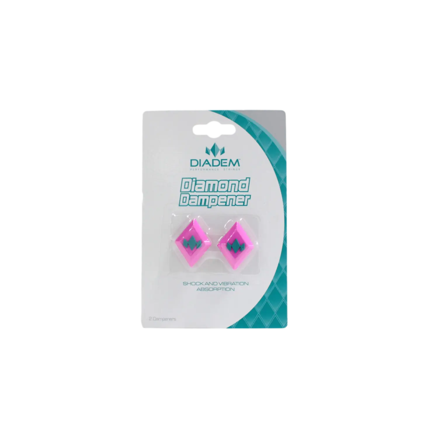 Diadem Diamond Dampeners Pink - 2 Pack
