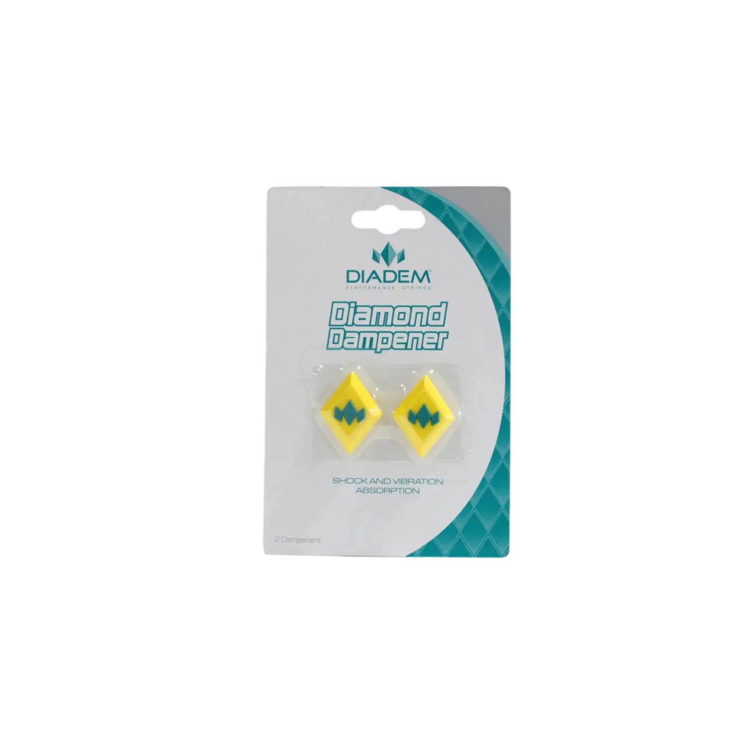 Diadem Diamond Dampeners Yellow - 2 Pack