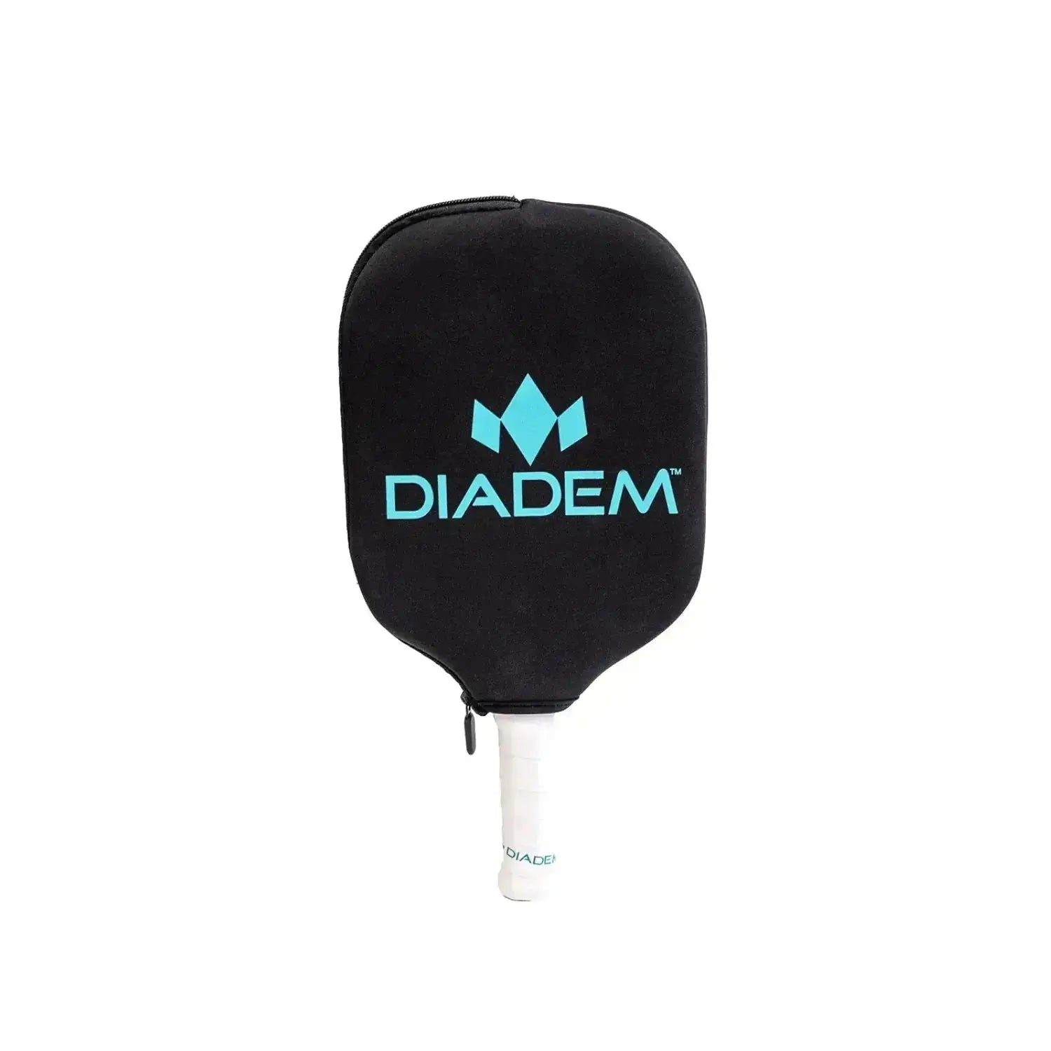 Diadem Pickleball Paddle Cover - Black W/Teal