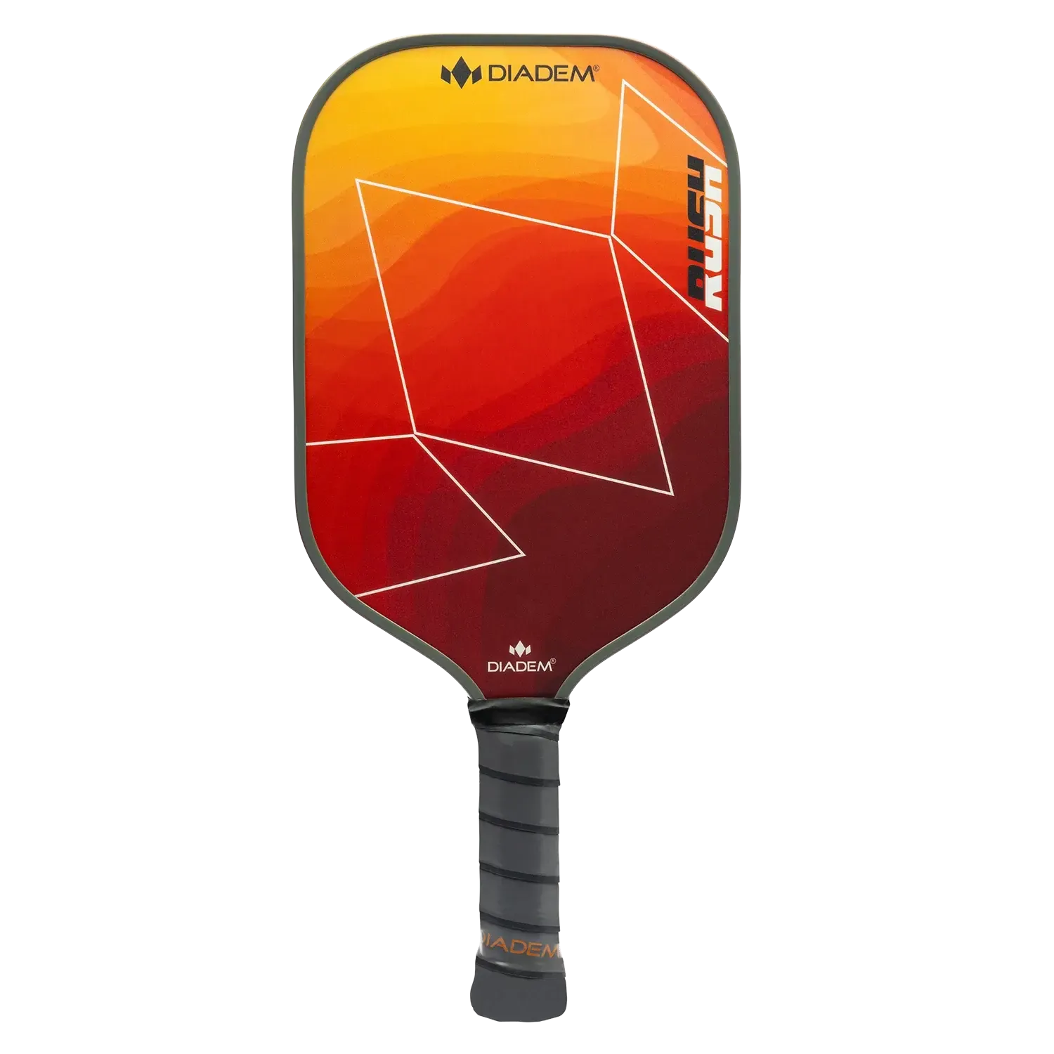 Diadem Pickleball Paddle Rush - Sunset (Red/Orange)