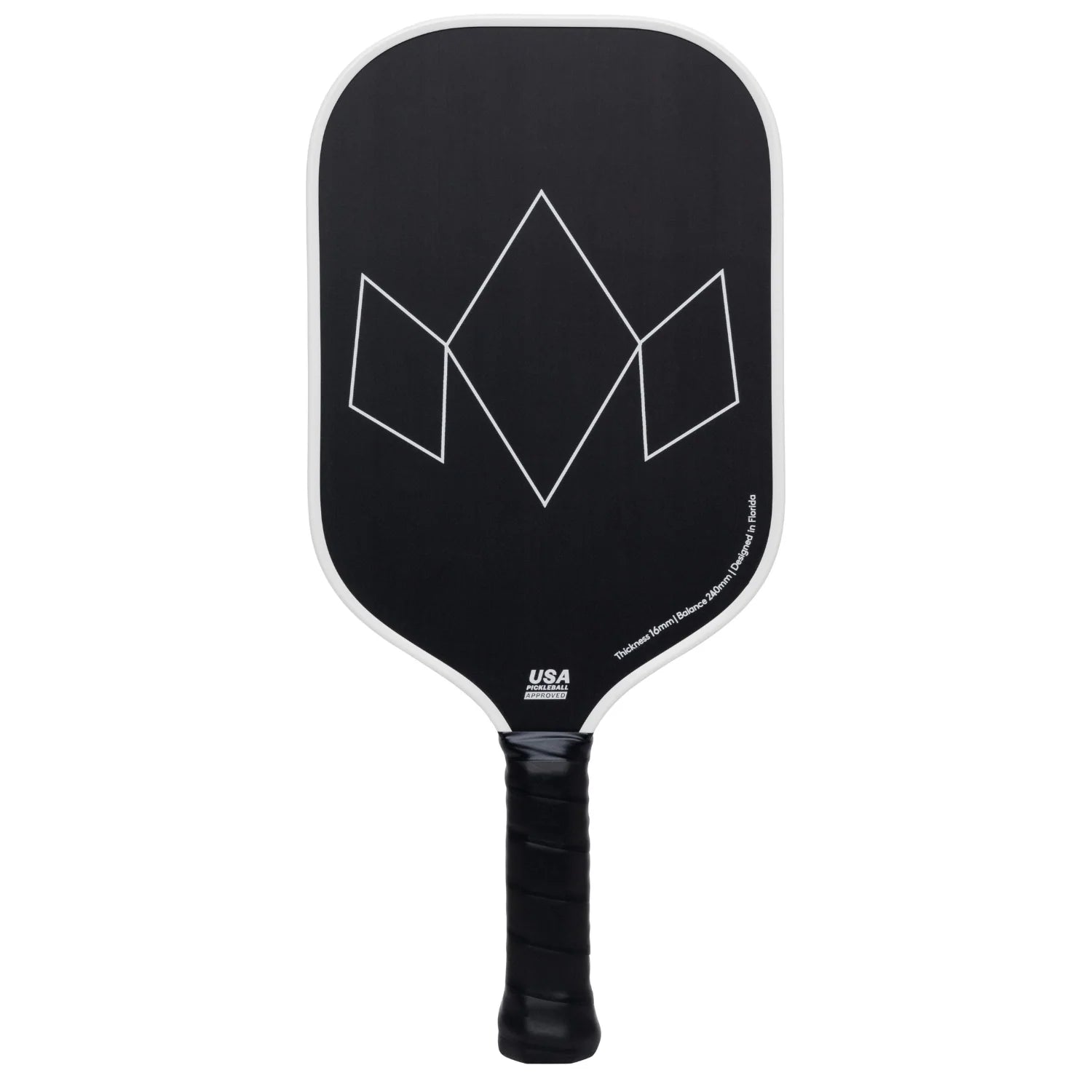 Diadem Pickleball Paddle Warrior Edge - White