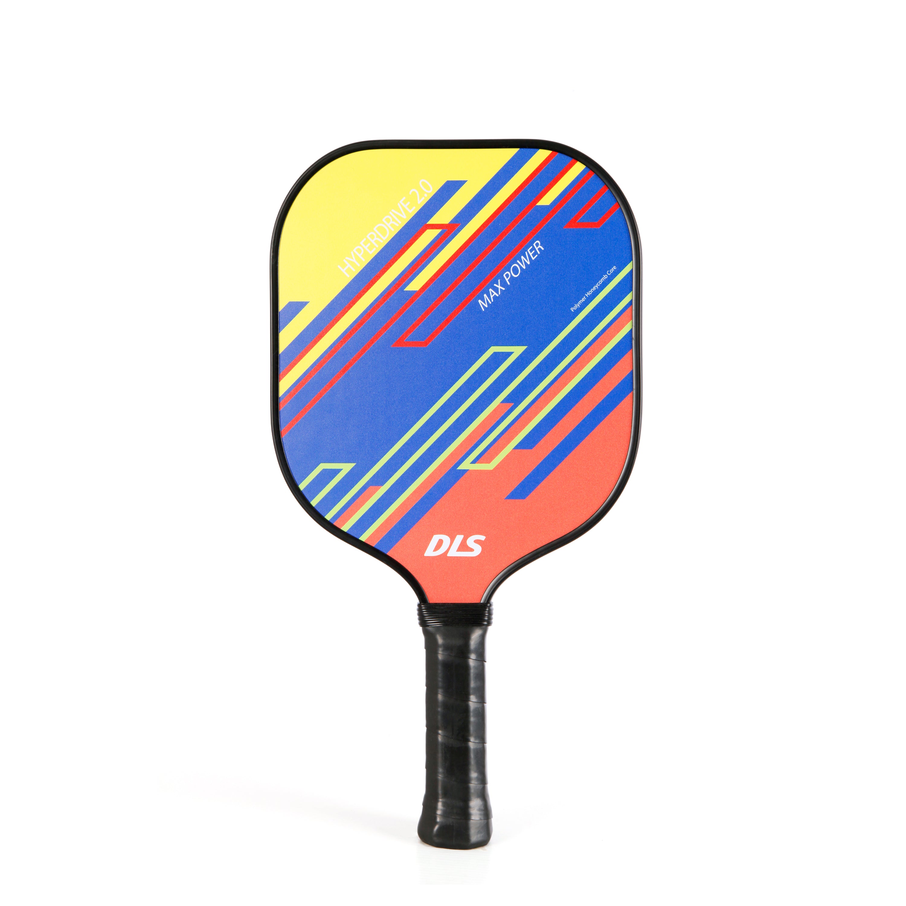 Dls Pickleball Paddel Hyperdrive 2.0 Yellow/Purple/Orange (220g)