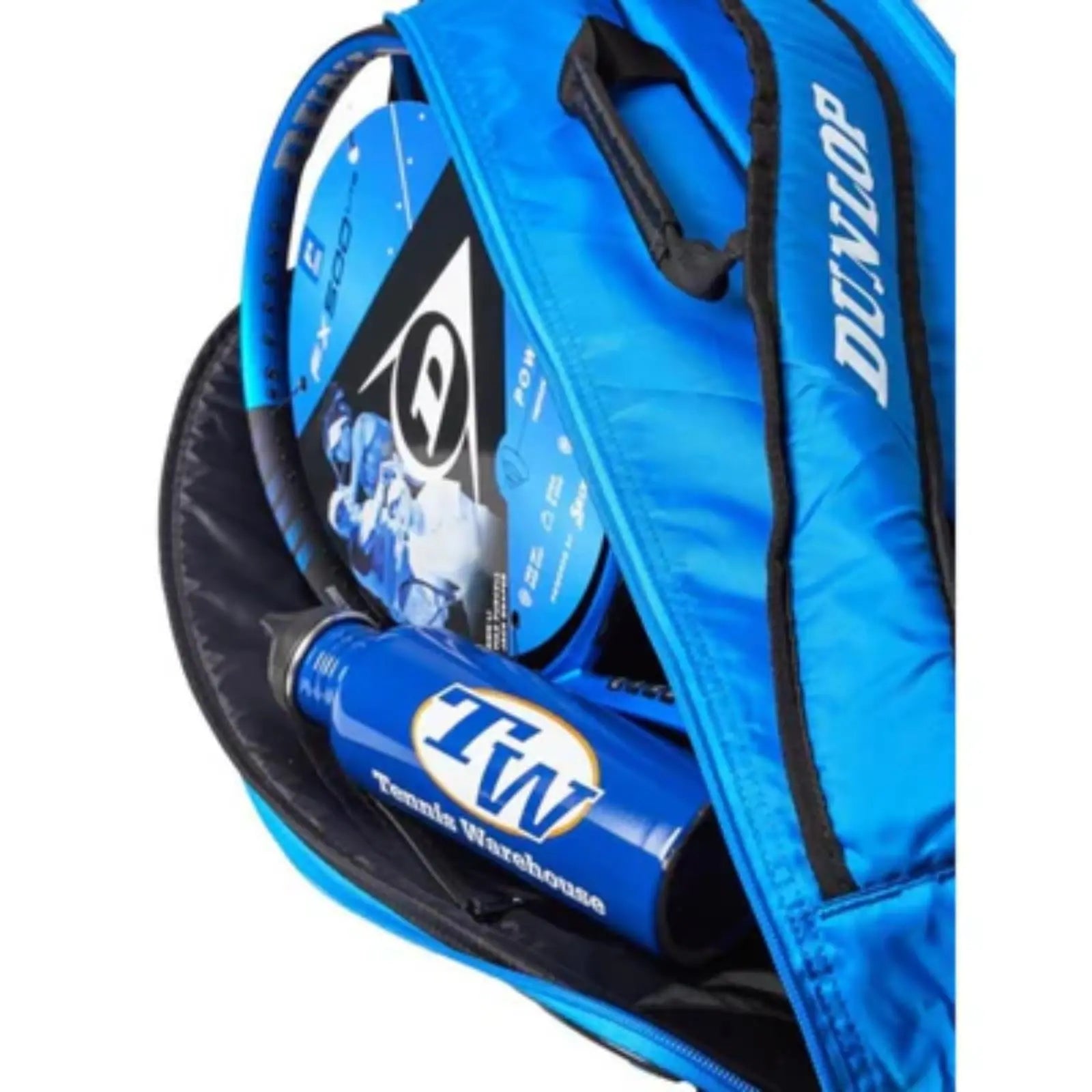 Dunlop Tennis Bag FX Club 6Rkt Black/Blue