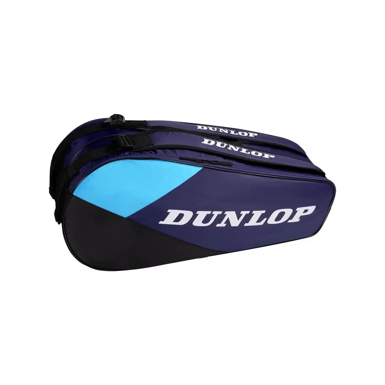 Dunlop Tennis Bag FX Club Violet Black Cyan 6 Racquets