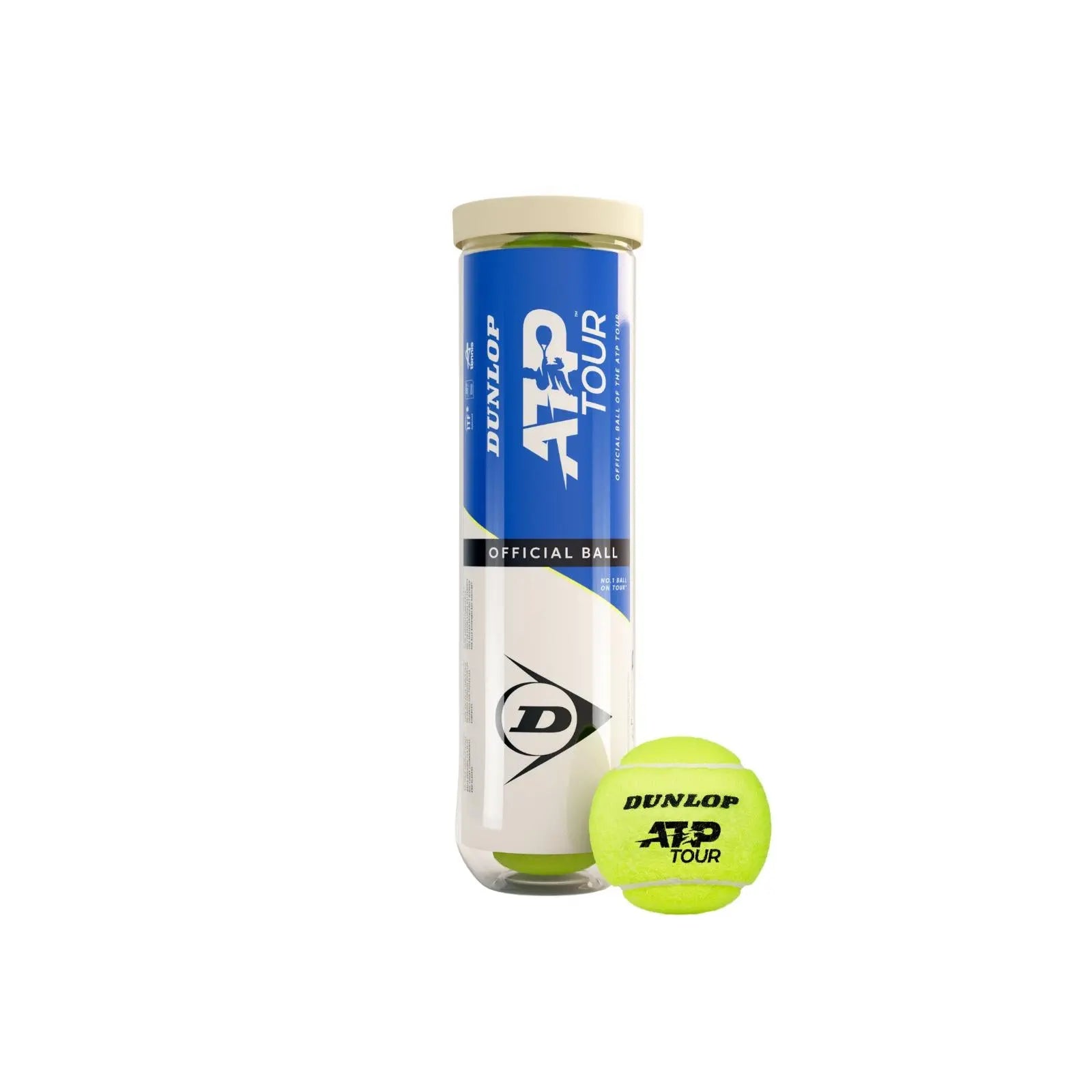 Dunlop Tennis Ball ATP 4-Ball Tin