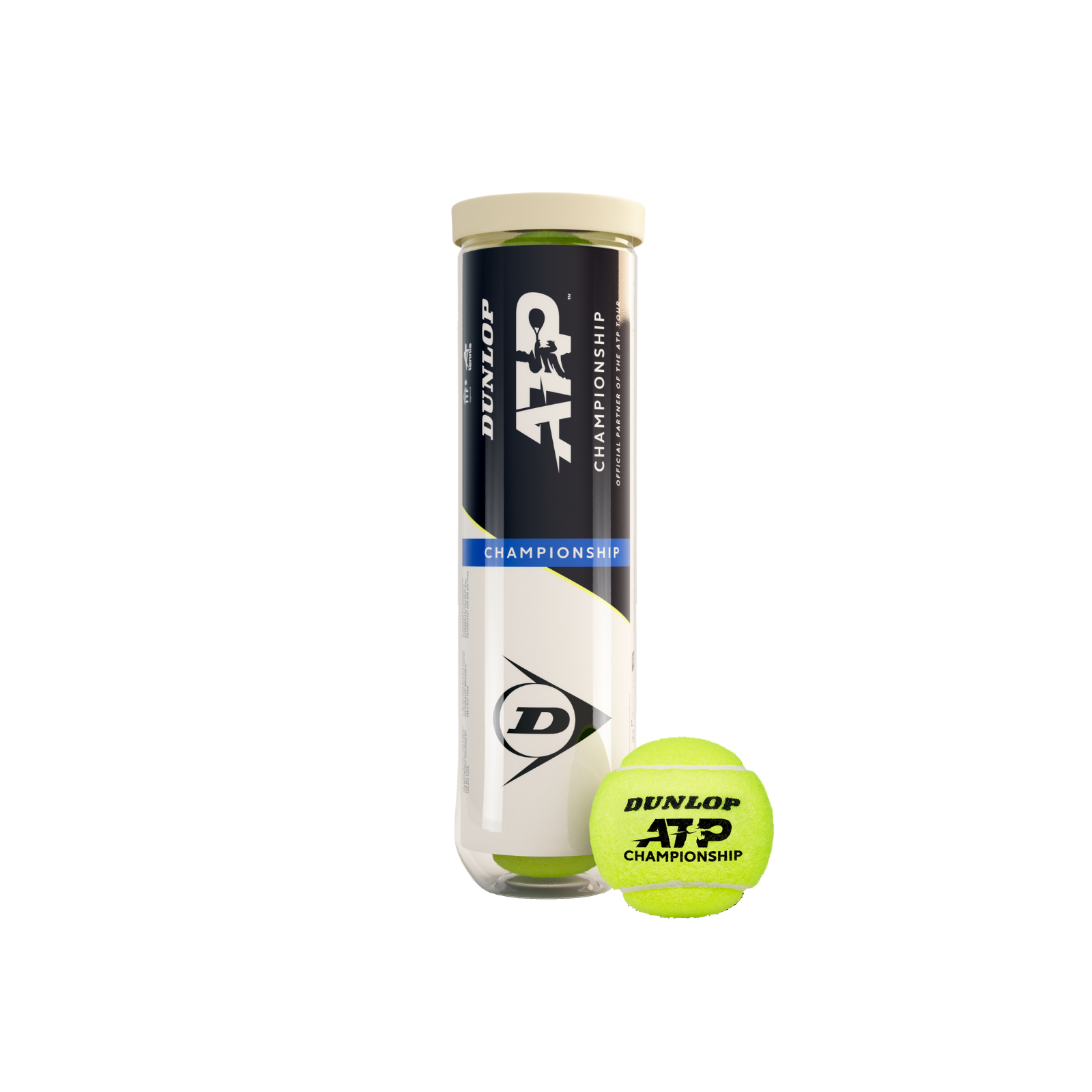 Dunlop Tennis Ball ATP Championship 4-Ball