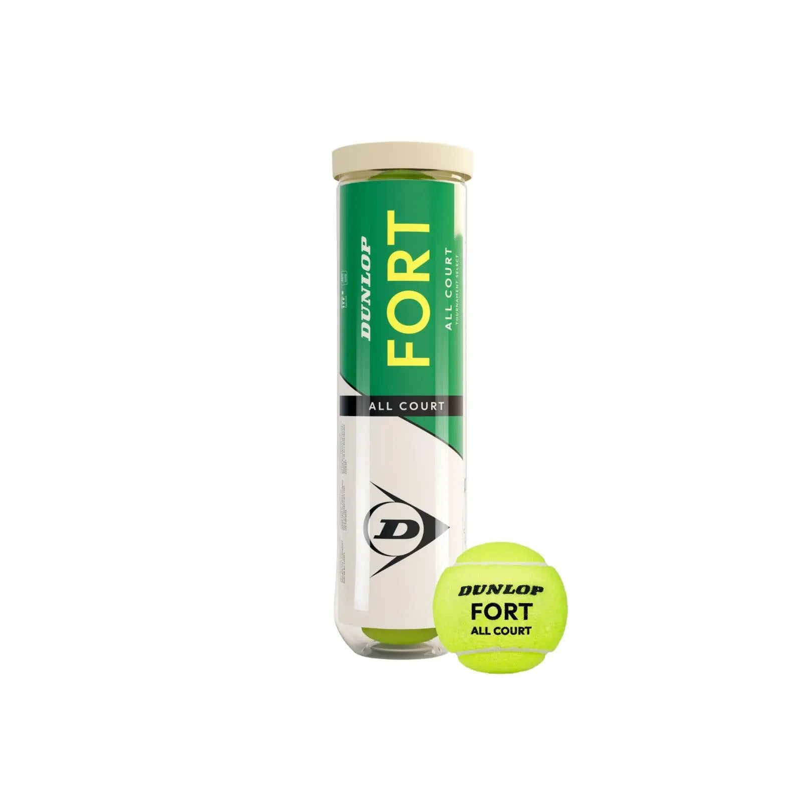 Dunlop Tennis Ball Fort All Court 4-Ball Tin