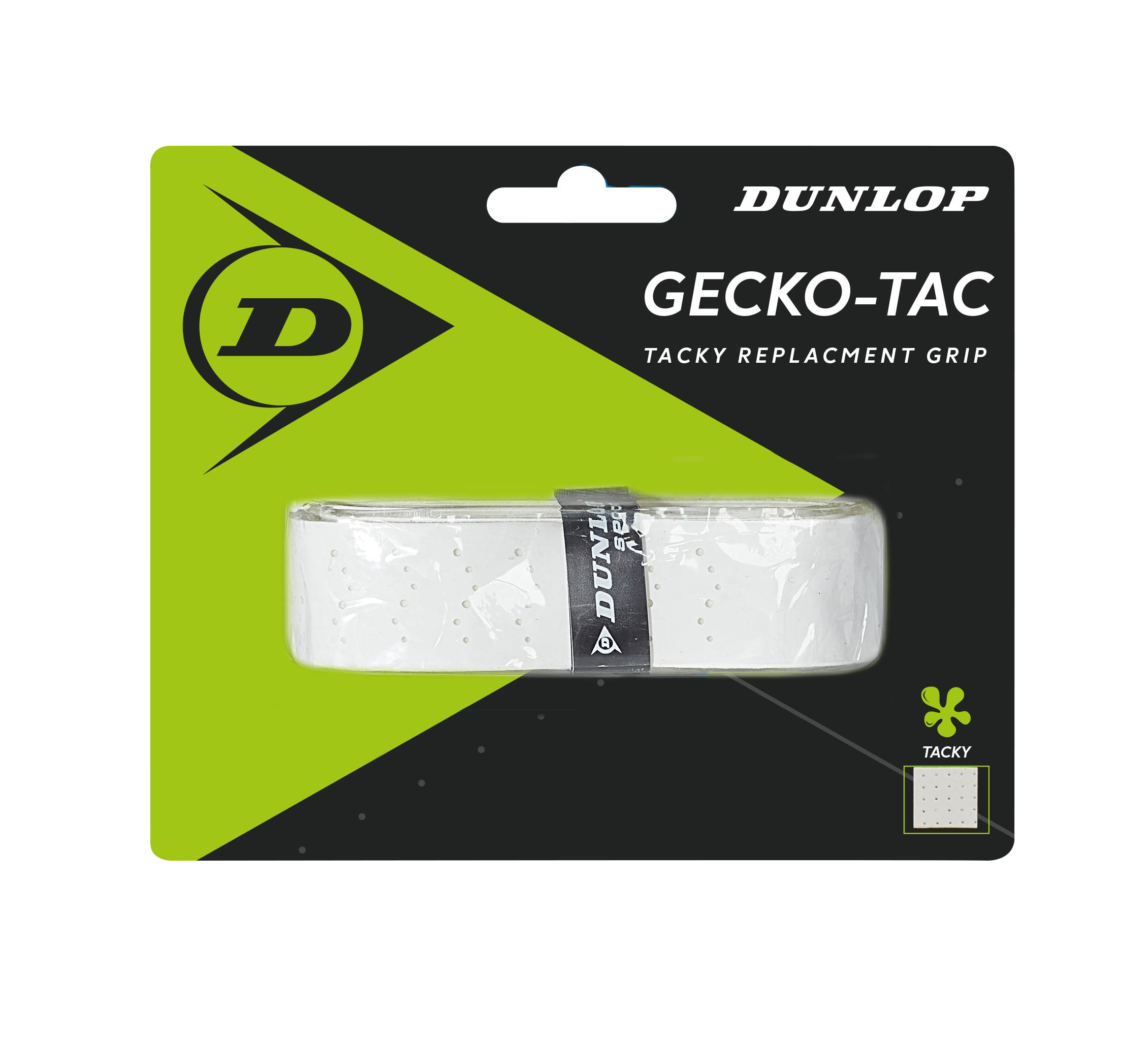 Dunlop Replacement Grip Gecko-Tac White 1Pc - Tacky