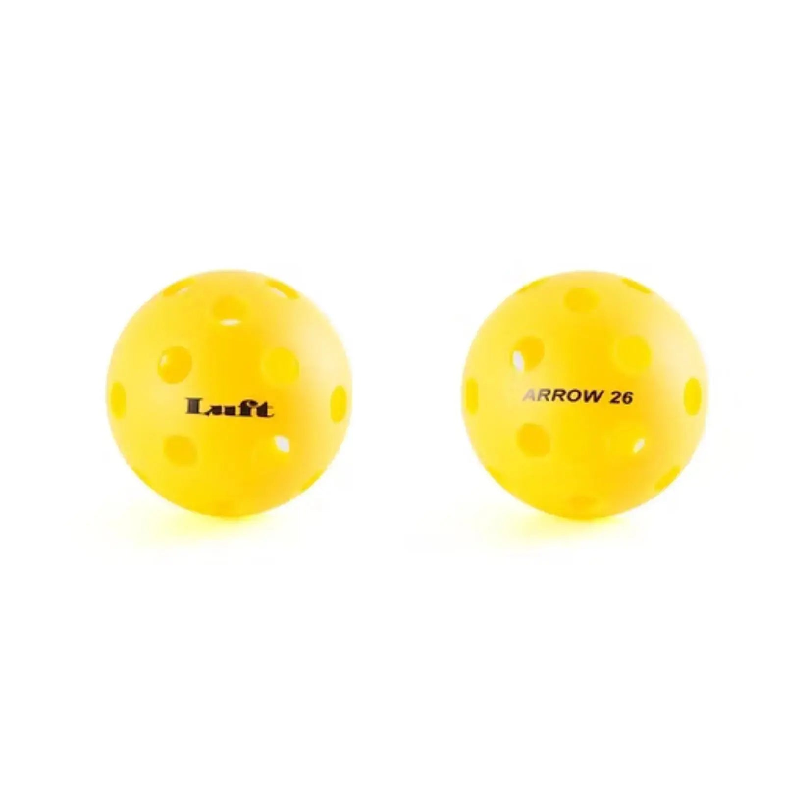 Luft Pickleball Ball Arrow 26 Indoor - 6 Balls