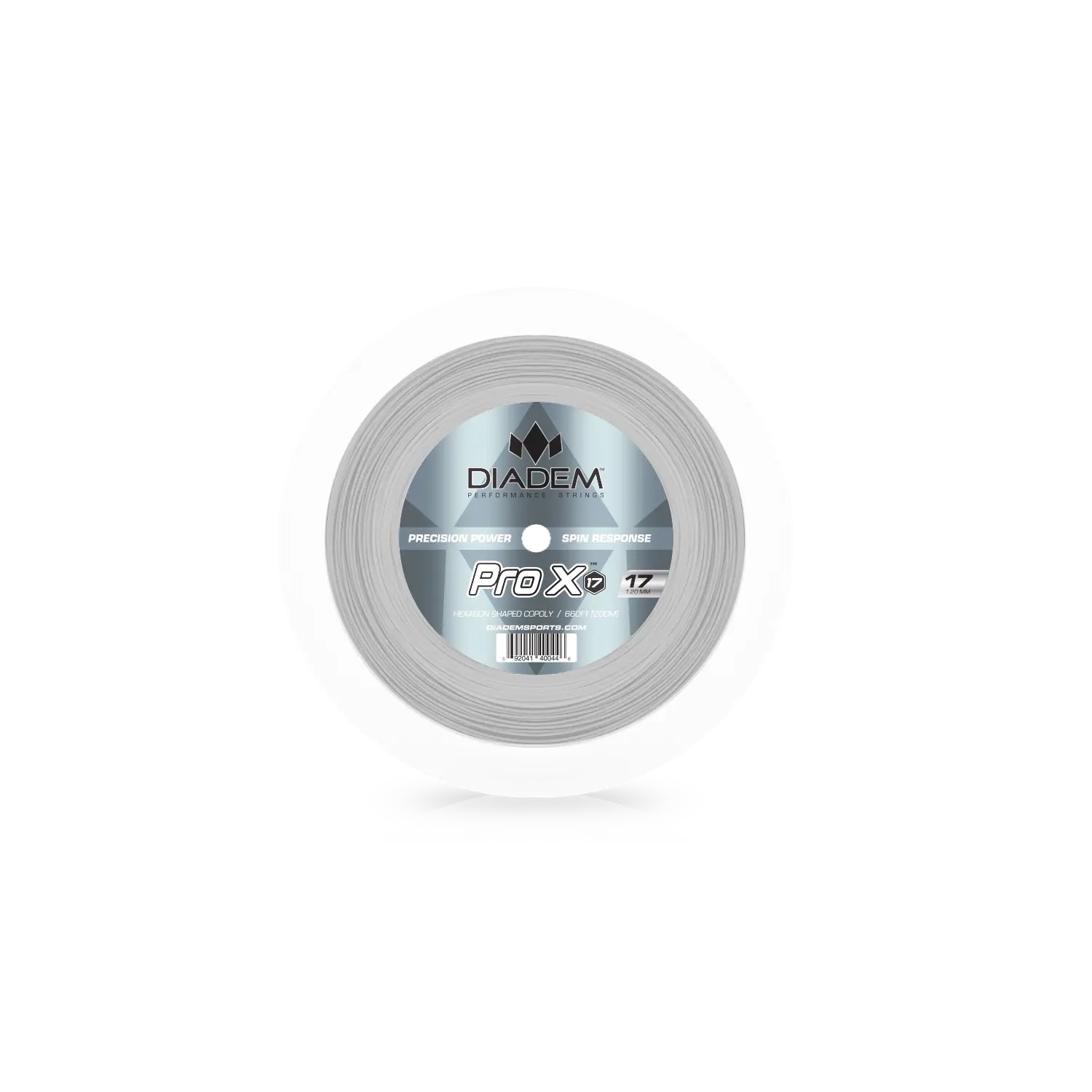 Diadem Tennis String Pro X Reel 1.20 (17) - Silver