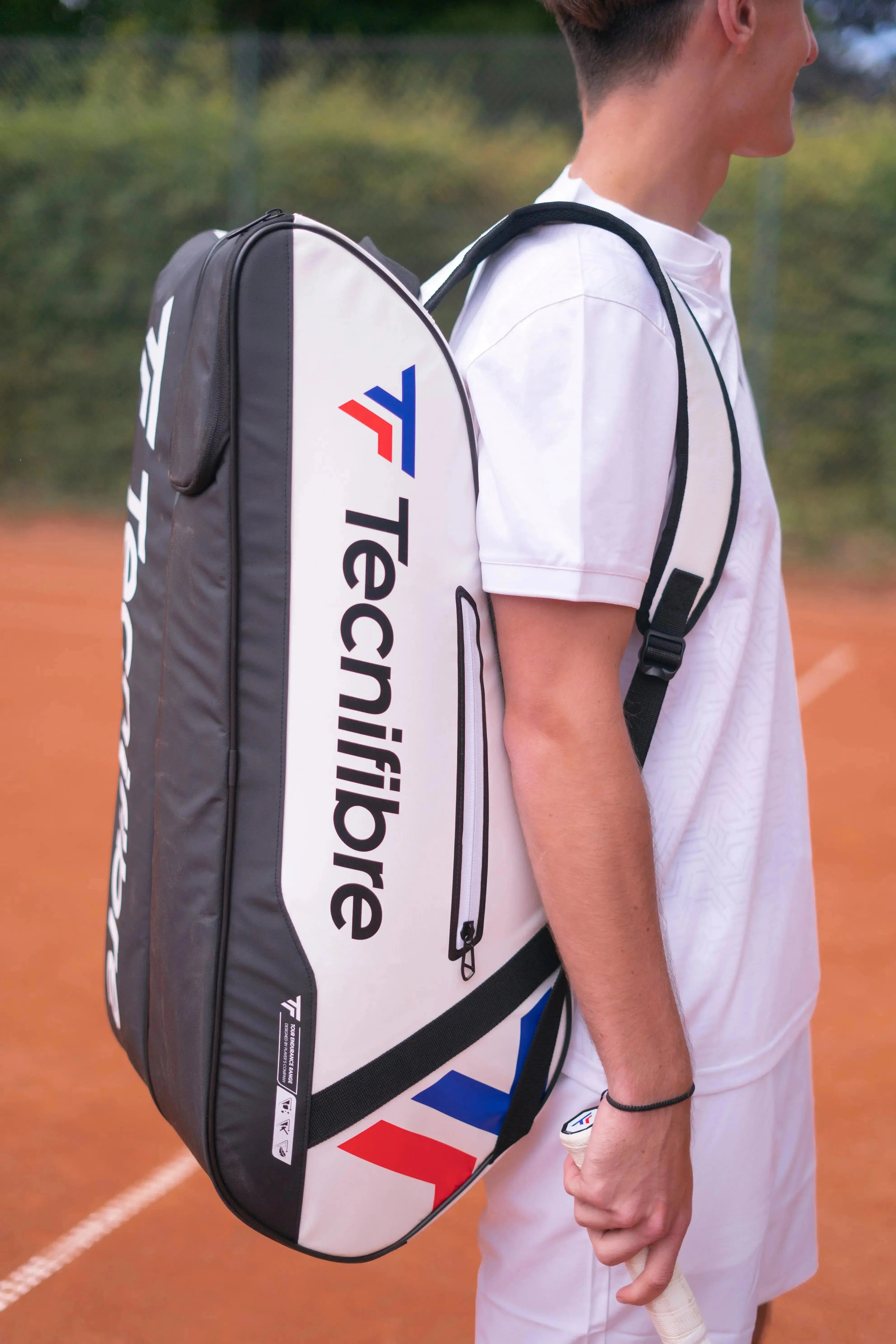 Tecnifibre Tennis Bag Tour Endurance White - 6 Racquets