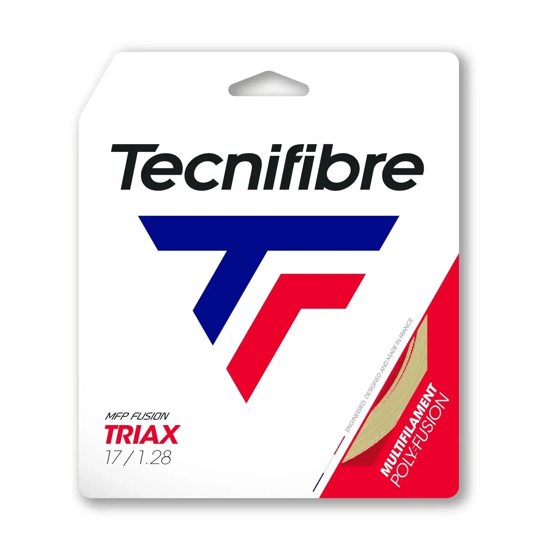 Tecnifibre Tennis String Triax - Natural - 1.28 - Polyfusion