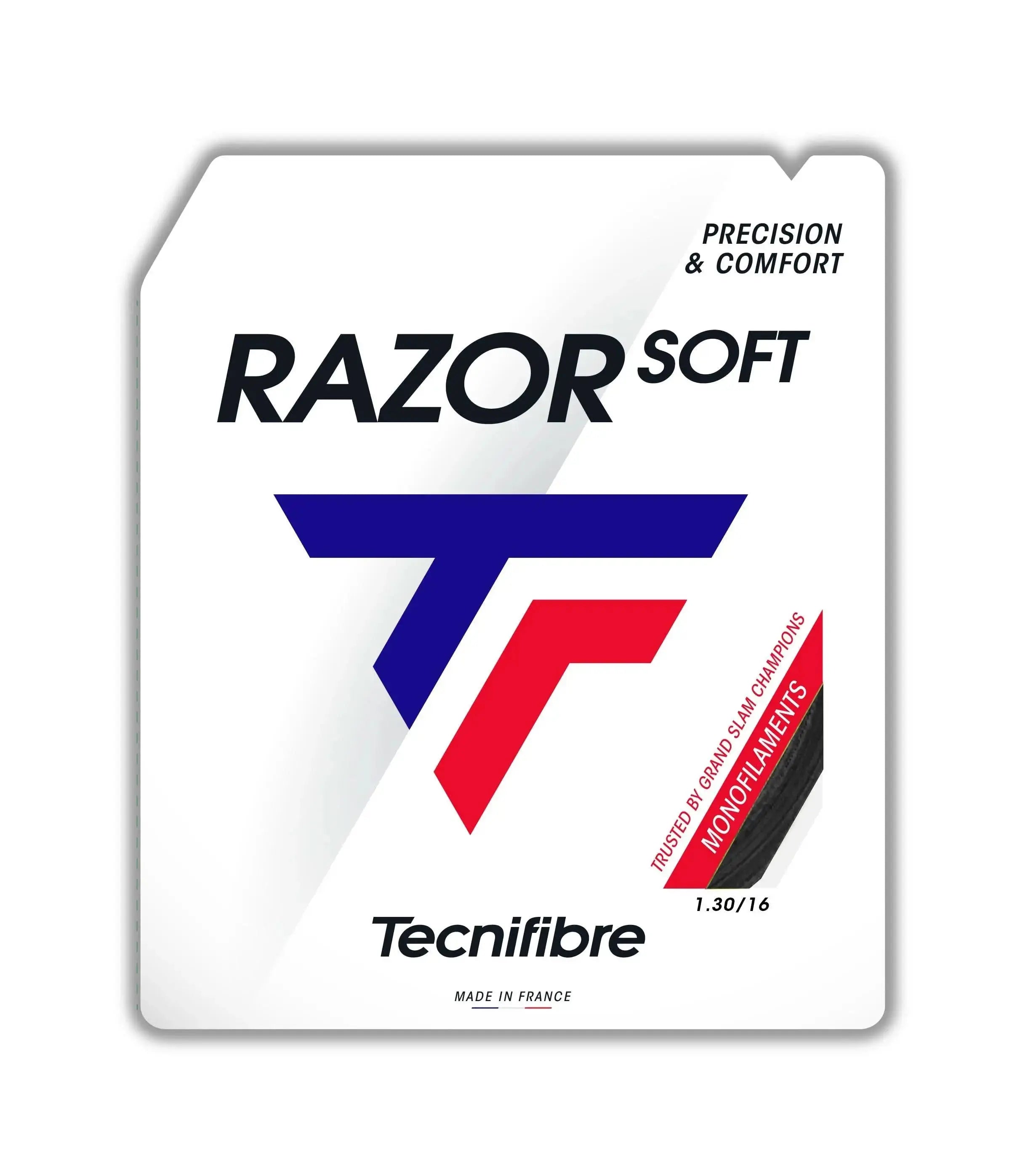 Tecnifibre Tennis String Triax Razor Soft - Carbon - 1.3 - Polyester