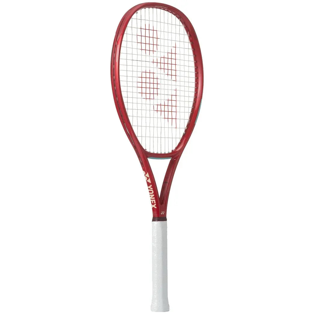 Yonex VCORE 100 Ruby Red Tennis Racquet - angle