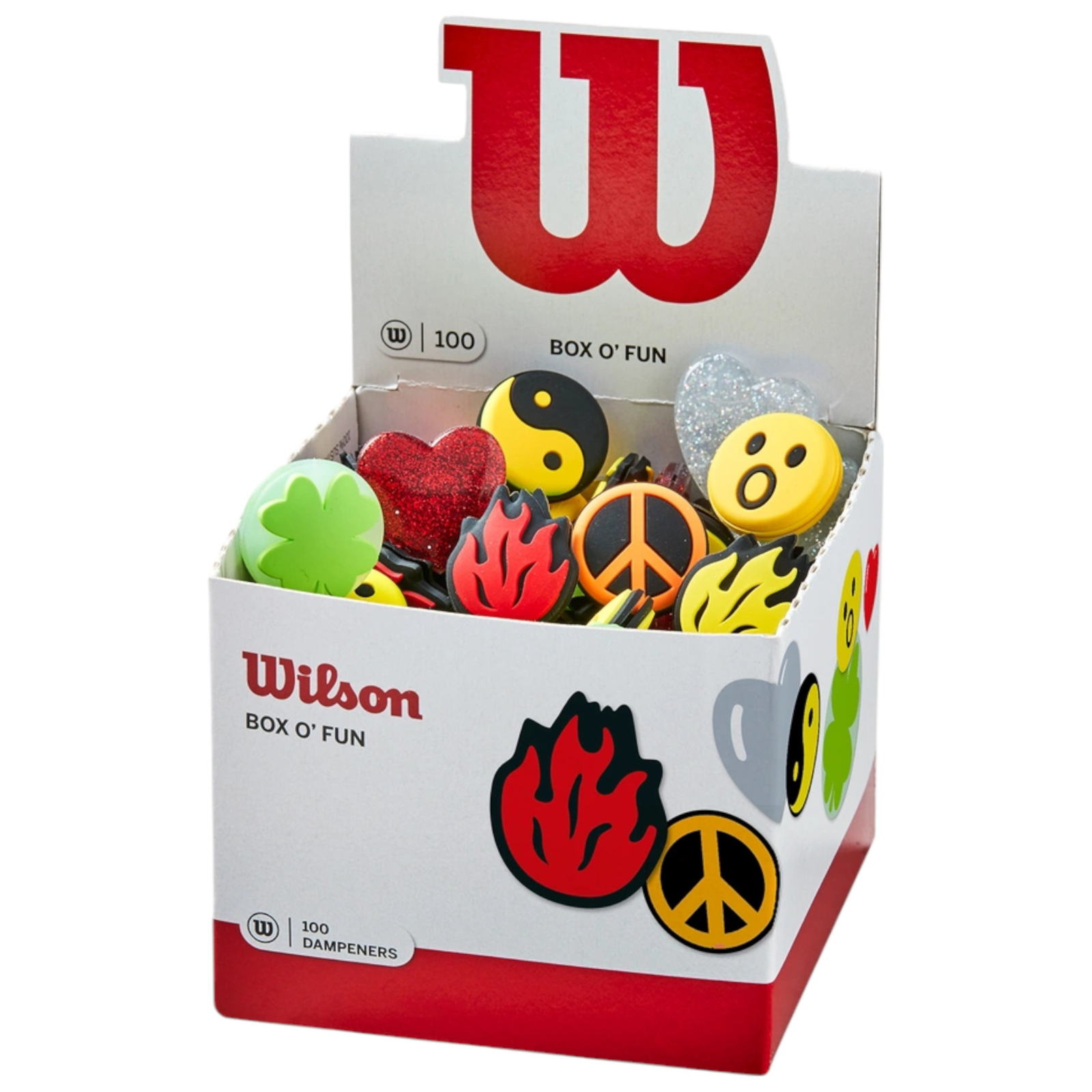 Wilson Dampeners Box of Fun Emoji 100Pk