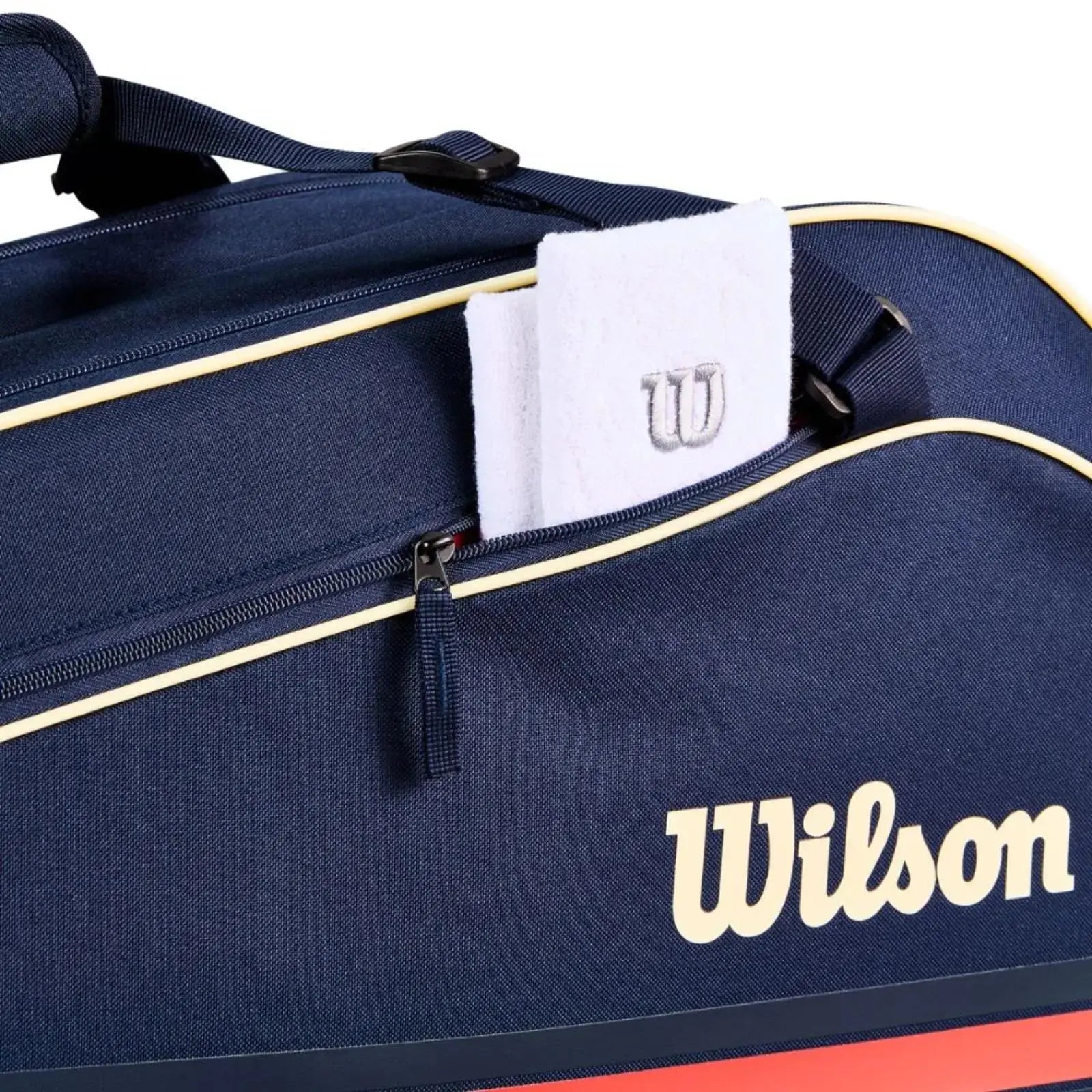 Wilson Tennis Bag Team Bag Navy 6 Racquets