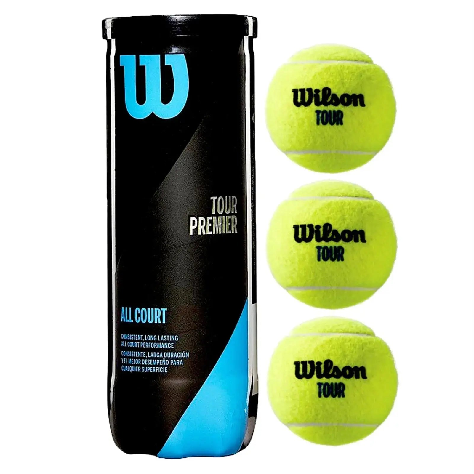 Wilson Tennis Ball Tour Premier All Court - 3Ball