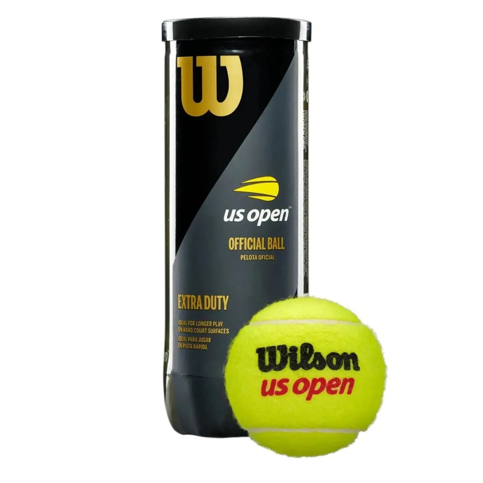 Wilson Tennis Ball Us Open Extra Duty - 3Ball