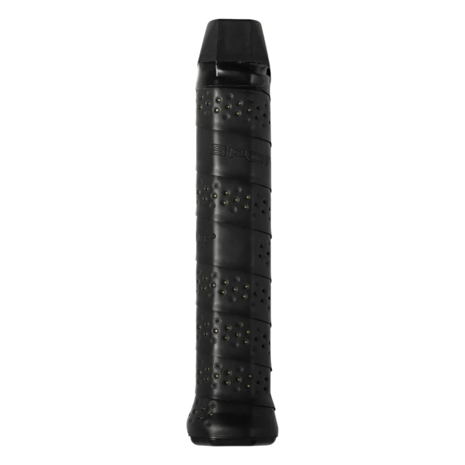 Black Wilson Cushion-Aire Classic Sponge tennis replacement grip with dimples and "SPONGE" text.