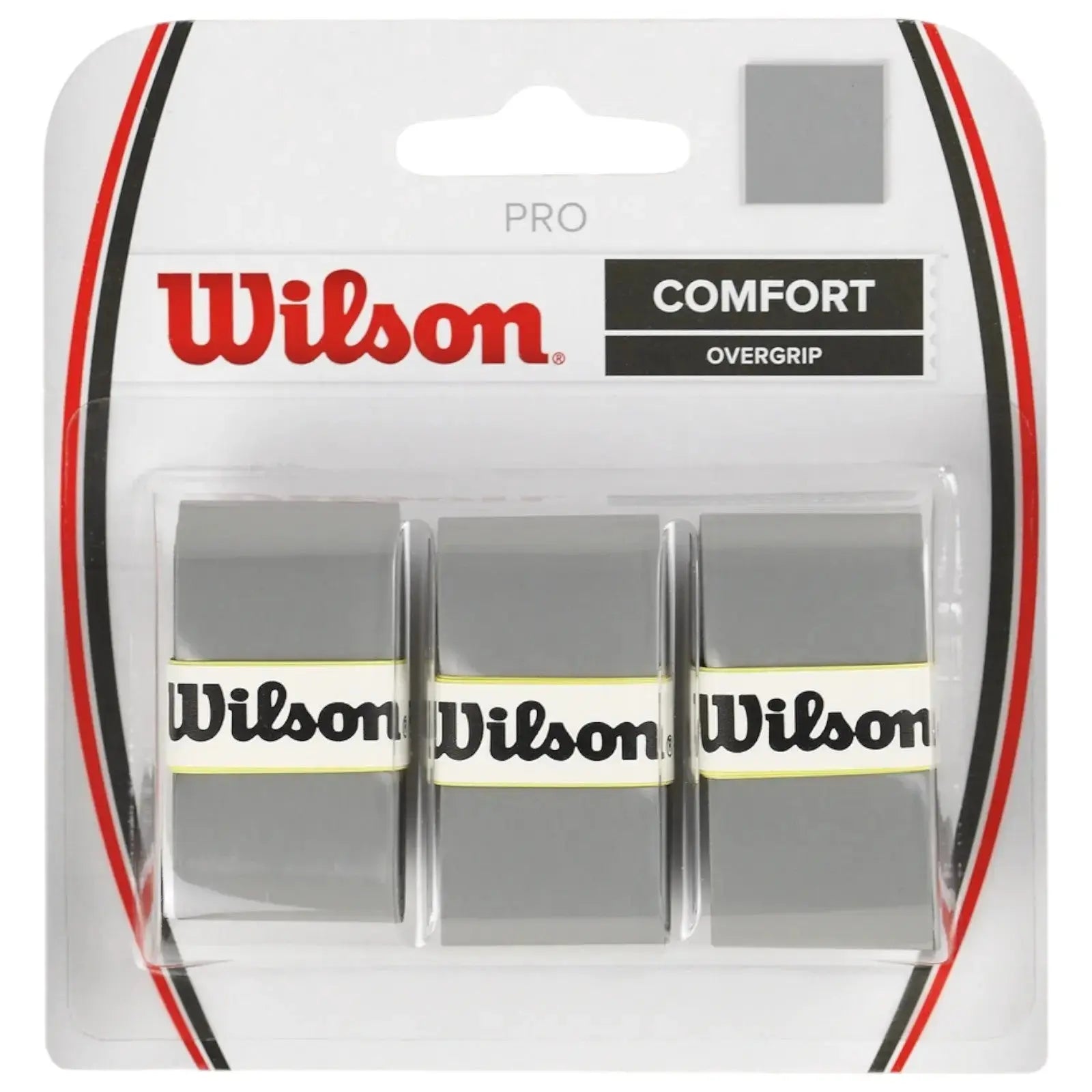 Wilson Tennis PRO Overgrip -Grey - 3 Pack
