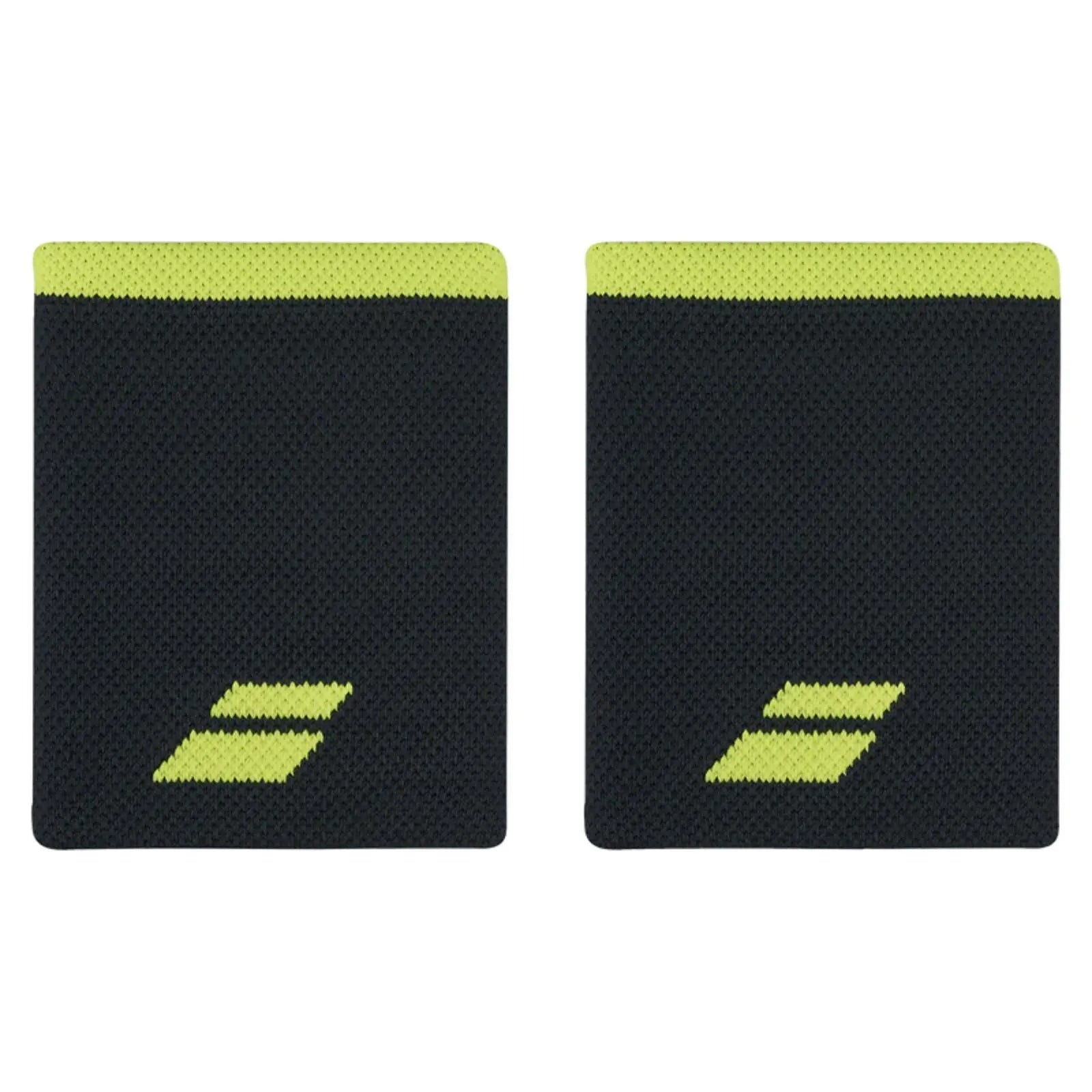 Babolat Logo Jumbo Wristband - Grey/Aero - 2 Pack