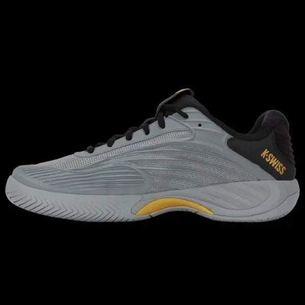 KSwiss Men's Tennis Shoes Hypercourt Express 3 - All Court - Ult Gray/Moonless /Gold