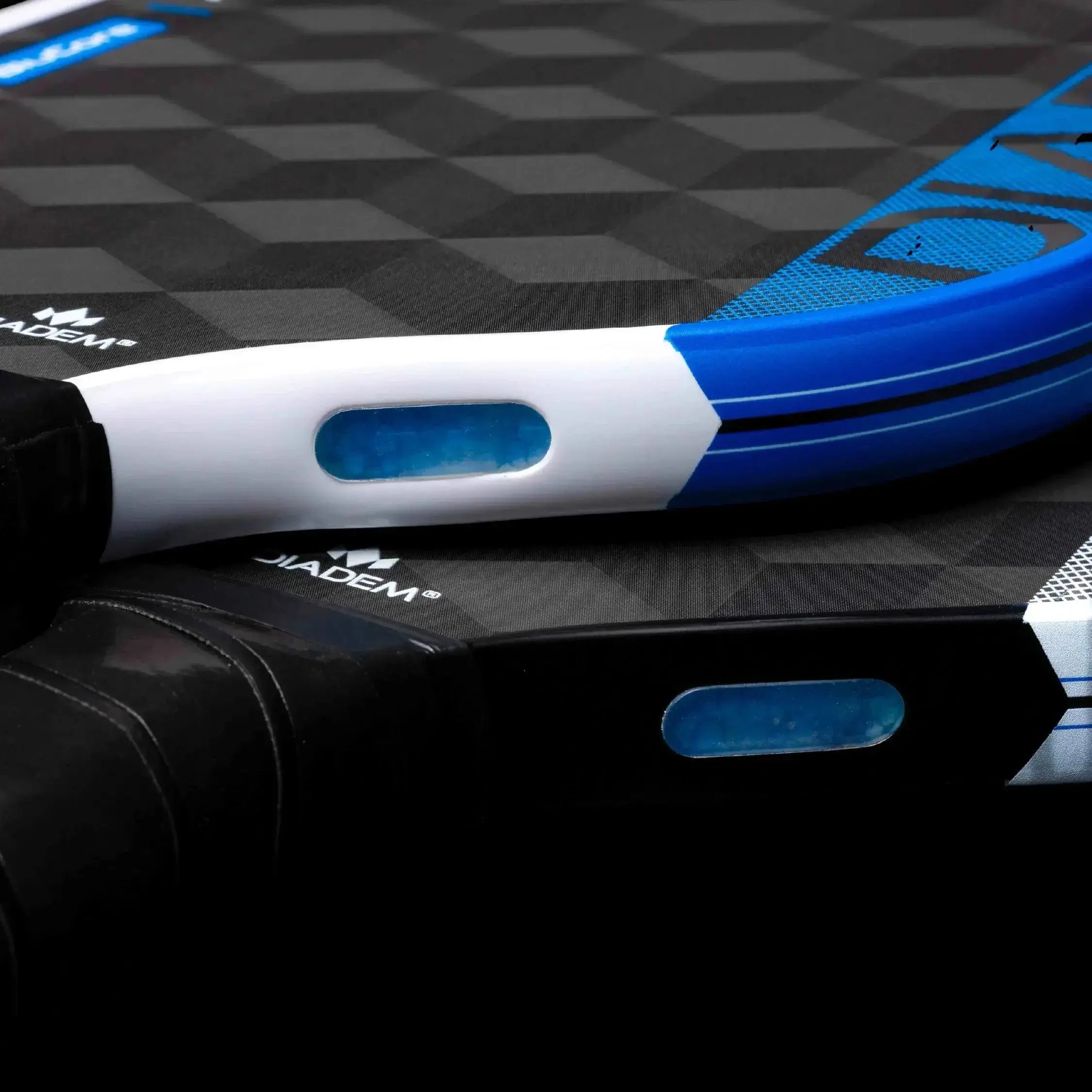 Diadem Pickleball Paddle Edge Blucore 16mm Pro Shape - Blue