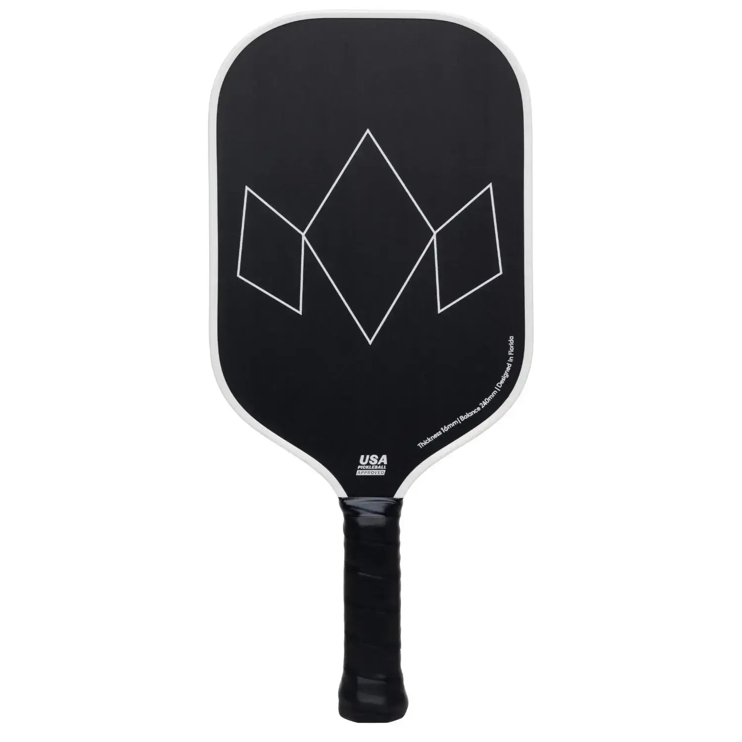 Diadem Pickleball Paddle Warrior Edge - White