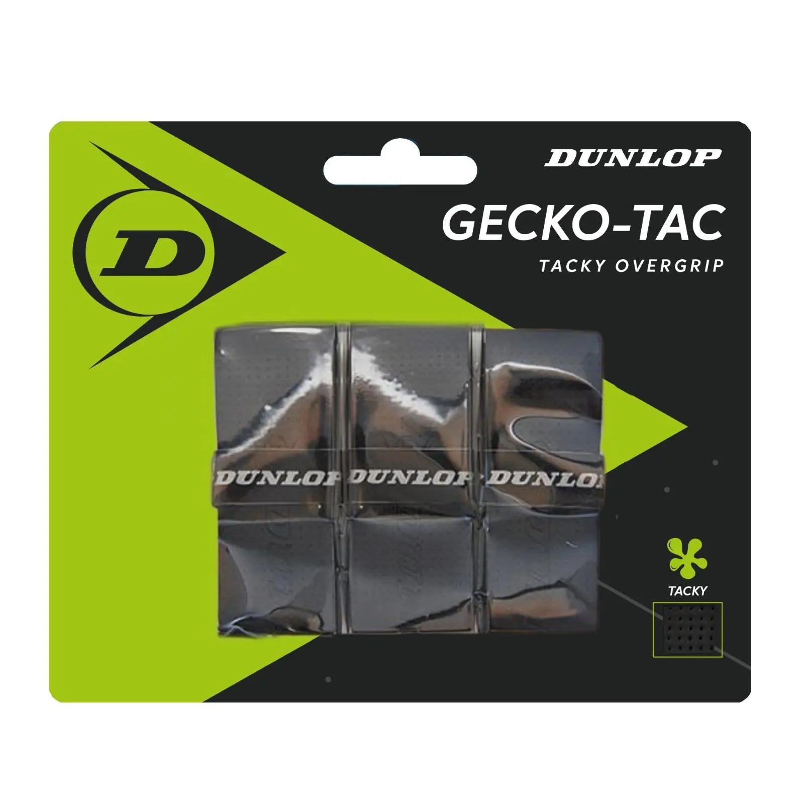 Dunlop Over Grip Gecko-Tac Black 3-Pack - Tacky