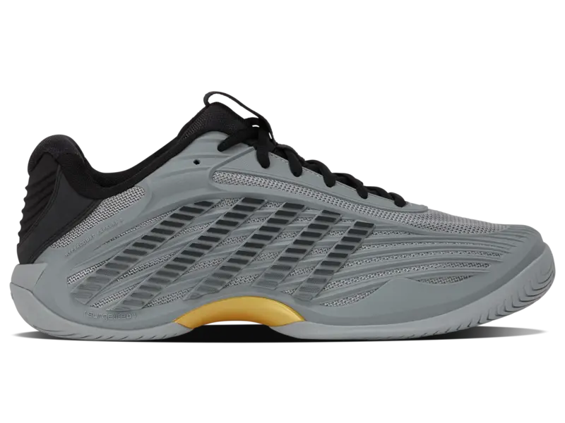 KSwiss Men's Tennis Shoes Hypercourt Express 3 - All Court - Ult Gray/Moonless /Gold