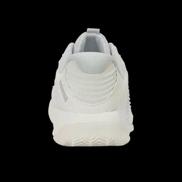 KSwiss Women's Tennis Shoes Hypercourt Express 3 - Clay Court - Blanc / Gray/Baltic