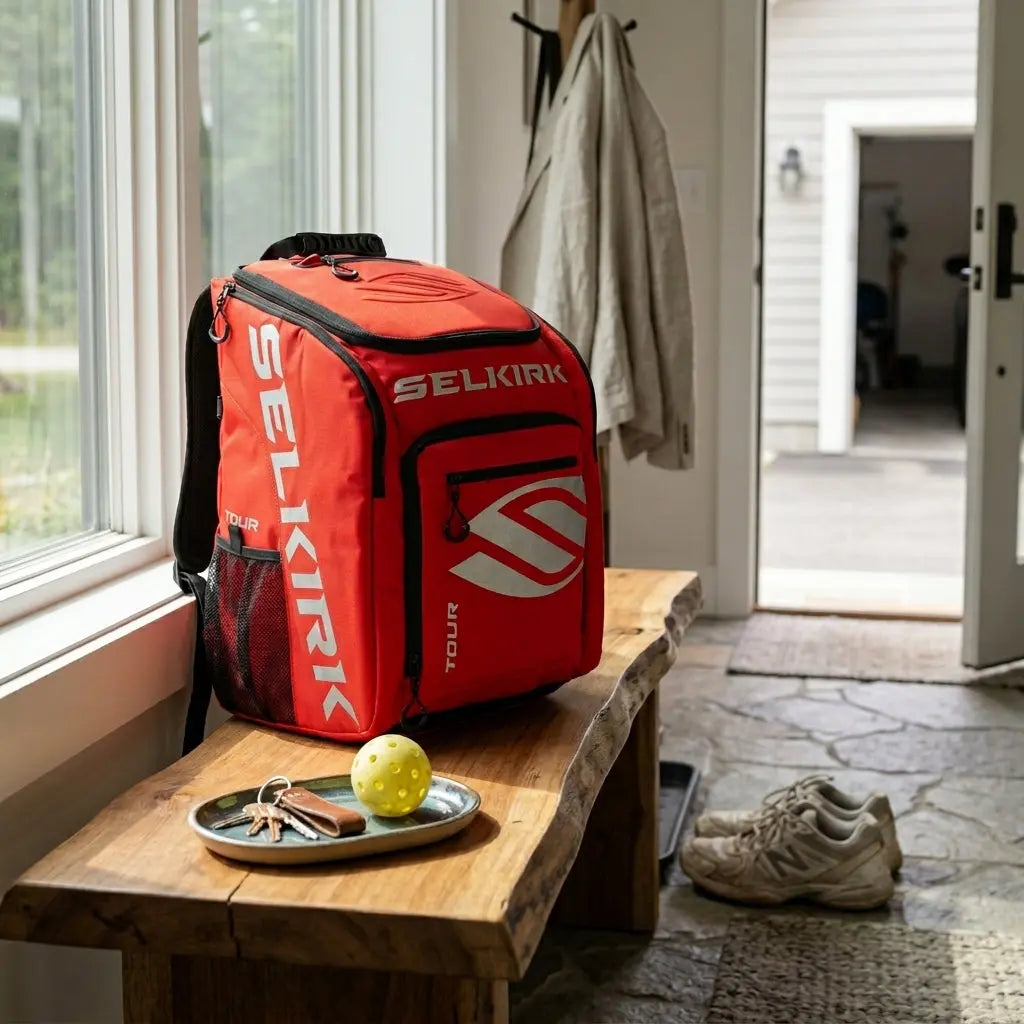 Selkirk Core Series Tour Pickleball Backpack Bag - Red Selkirk