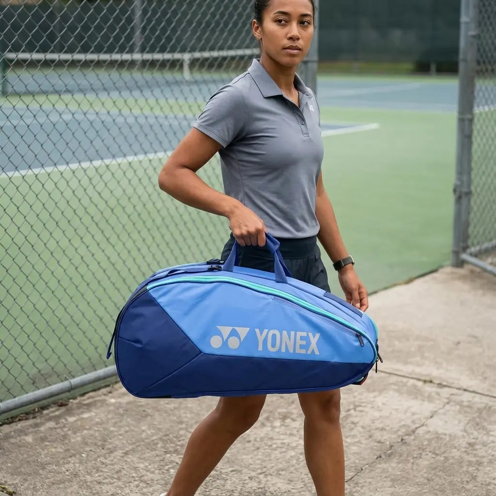 Yonex Team Tennis Racquet Bag 12 Racquets-Blast Blue
