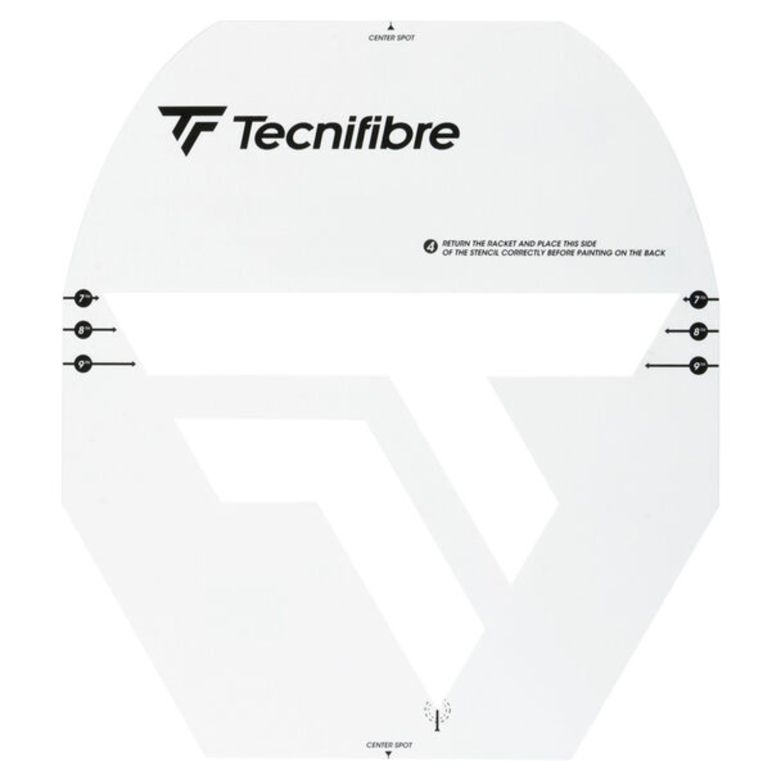 Tecnifibre TF Stencil - White