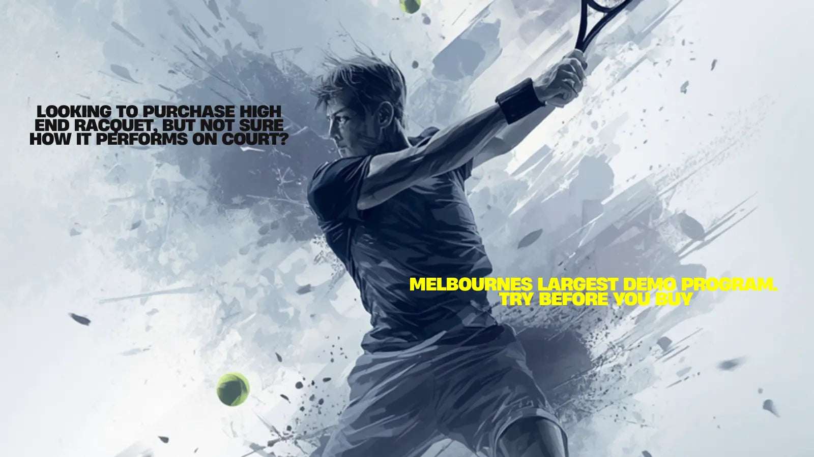 Melbourne's Best Tennis Racquet Demo Program | Try Before You Buy | Sturdy Racquets SturdyRacquets